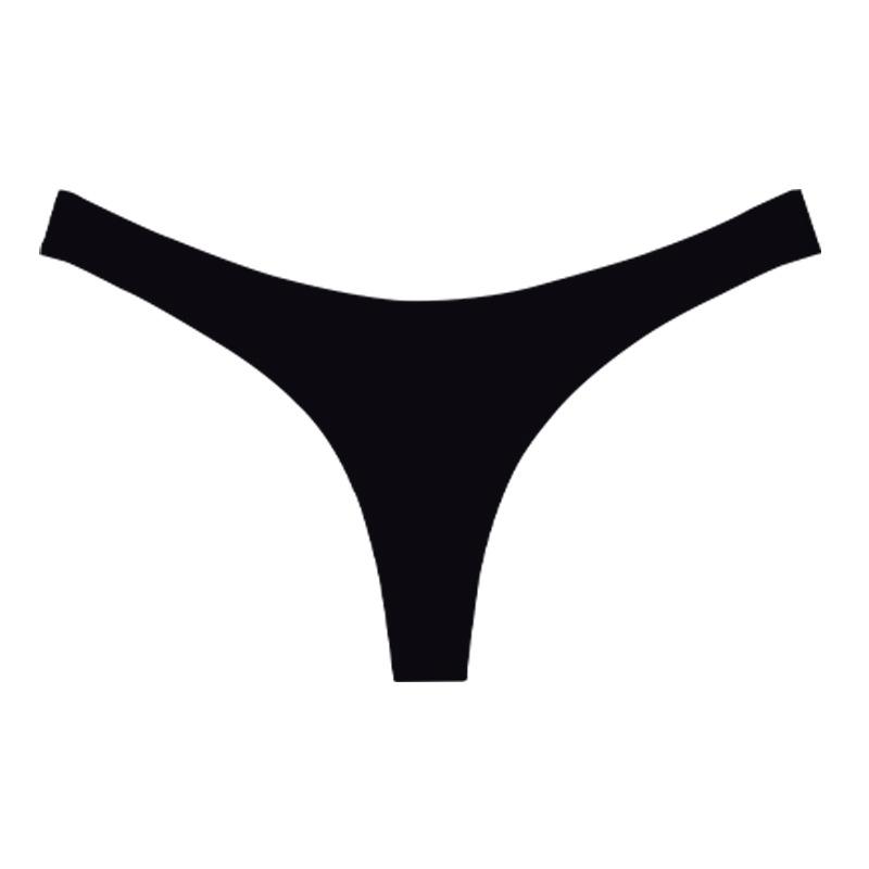 Ice Silk Seamless Thong Panties Plus Size Sexy Triangle Women’s Panties