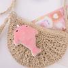 Kawaii Animal Whale Cartoon Whale Keychain Fluffy Animal Whale Cartoon Ins Whale Pendant Friends Birthday Gifts