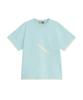 Lujeoseukeulleob Asymmetrical Cut Layered Short Sleeve T-Shirt Mint