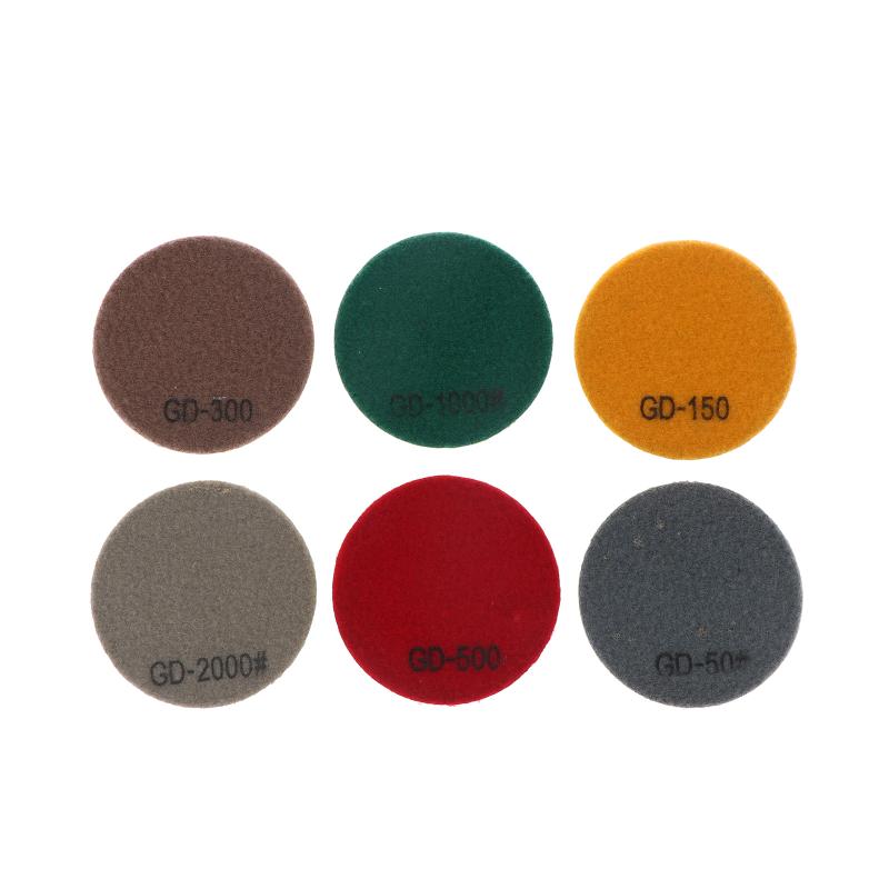 4 Inch 100Mm Diamond Floor Grinding Block Polishing Pad For Grinding Concrete Cement Stone Floor