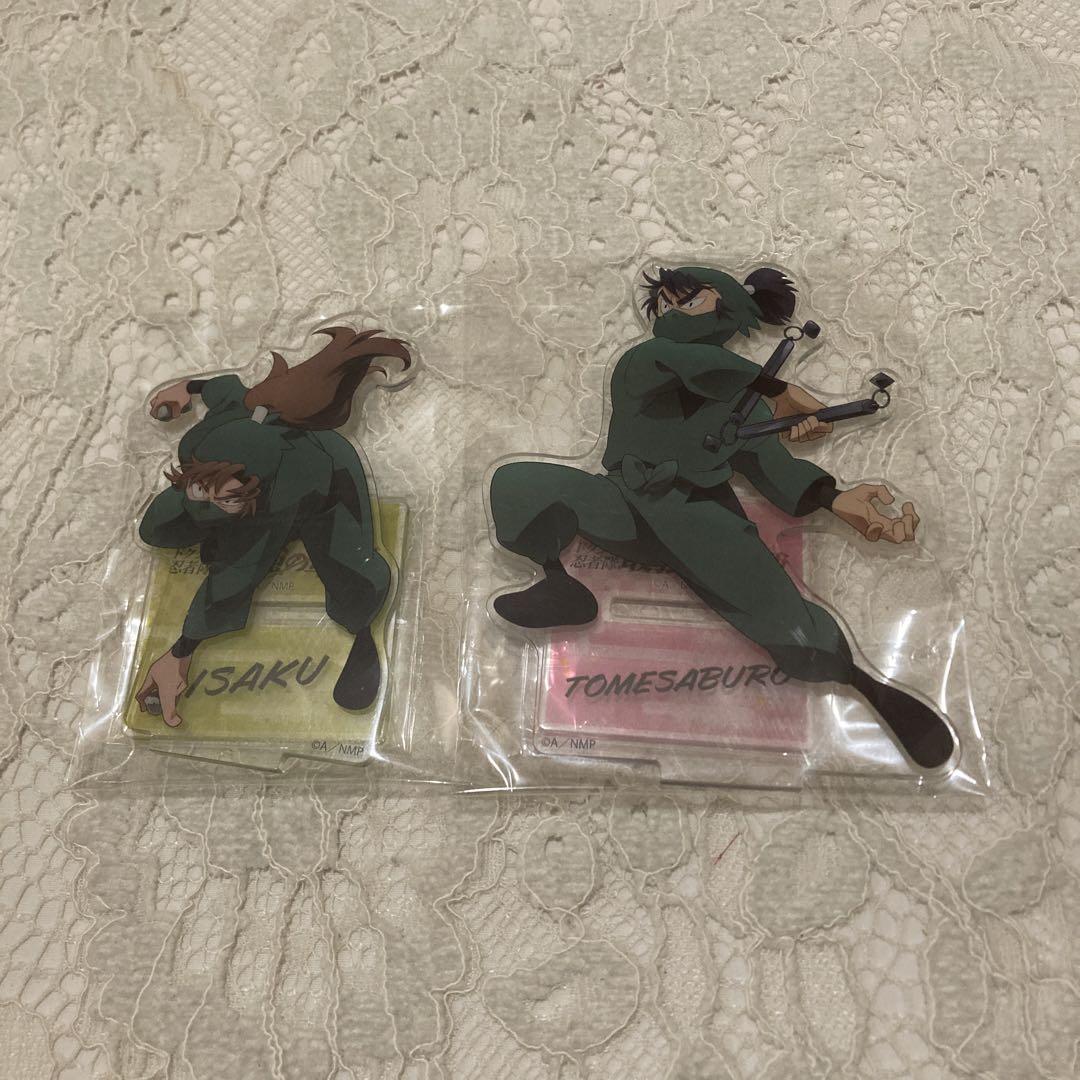 

[USED] Nintama Rantaro Shokumin Tomesaburo Zenpouji Isaku Strongest Strategist Bonus Acrylic Stand