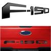 Car ABS Plastic F-150 Logo Car Letter Fender Side Emblem Rear Tail Trunk Badge Sticker For Ford F150 GT Accessories
