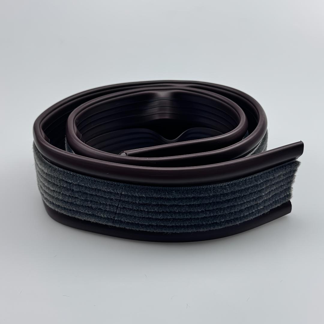 1PC 93cm/36.61inch Door Bottom Seal Door Bottom Sealing Strip Thickened Wool Strip Door Stop Sound Insulation Strip Reduces Nois 93cm коричневый