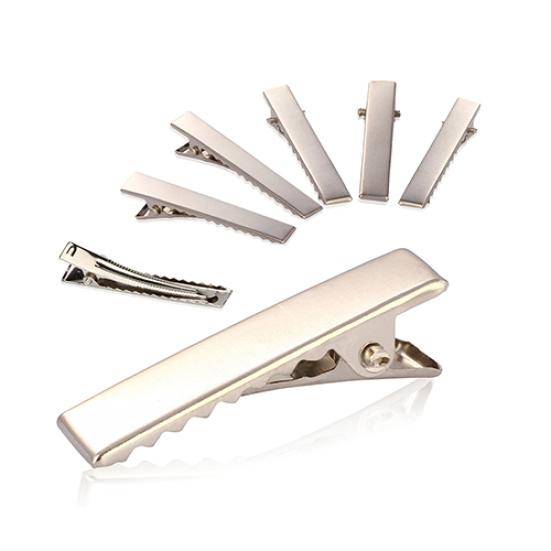 50Pcs Modish Flat Single Prong Alligator Clips DIY
