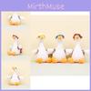 Entzückender Weißer Gans Plüschtier Schlüsselanhänger Cartoon Entenpuppe Rucksackanhänger