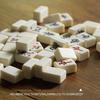 Set Gioco Mahjong Cinese 144 Mini Tessere Bianche Incise Per Riunioni di Famiglia Per Gioco Stile Cinese Tempo Libero in Famiglia