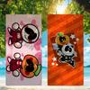 S-Spooky M-Month cute Pump Halloween Towel Quick Drying Beach Towels Are Suitable For Swimming Pools Camping Yoga And The Gym
