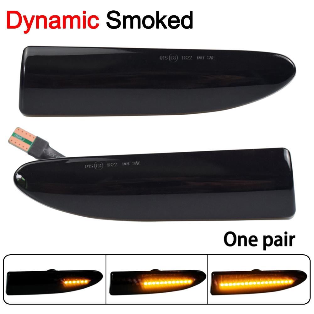 Side Marker Light Dynamic LED Turn Signal Flashing Indicator Blinker For Jaguar X-TYPE 2002 2003 2004 2005 2006 2007 2008