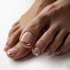 Trendy Short Square Toe Nail Pieces for Manicures & Pedicures