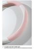 Suede Velvet Breathable Sport Steering Wheel Cover - Wear-Resistant, Comfortable, Sweat-Absorbing Universal Protector