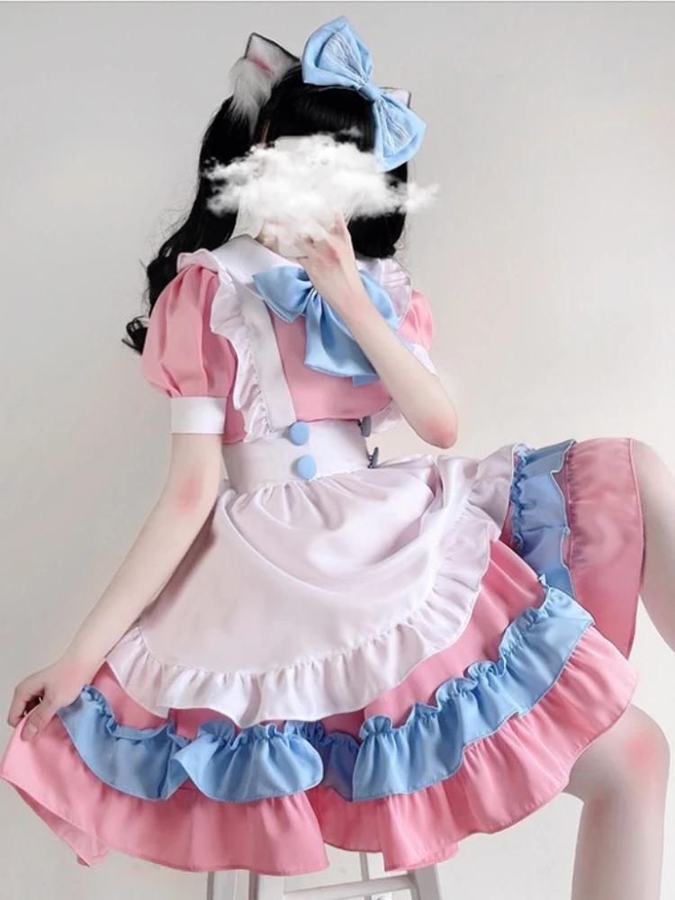 Christmas Maid Lingerie Dress Sweet Bunny Girl Costume Rabbit Woman Set Cosplay Costume Role Play Uniform Stage Performance Set