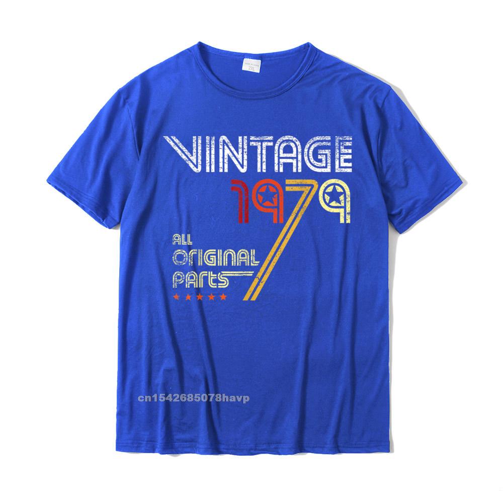 1979 Vintage 41st Birthday Retro Graphic Gift TShirt Unisexs Cheap Family Tops Shirts Cotton T Shirt Geek