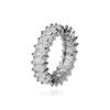 Fashion Cubic Zirconia CZ Open Rings For Women Gold Silver Color Elegant Wedding Ring Female Engagement Party Jewelry