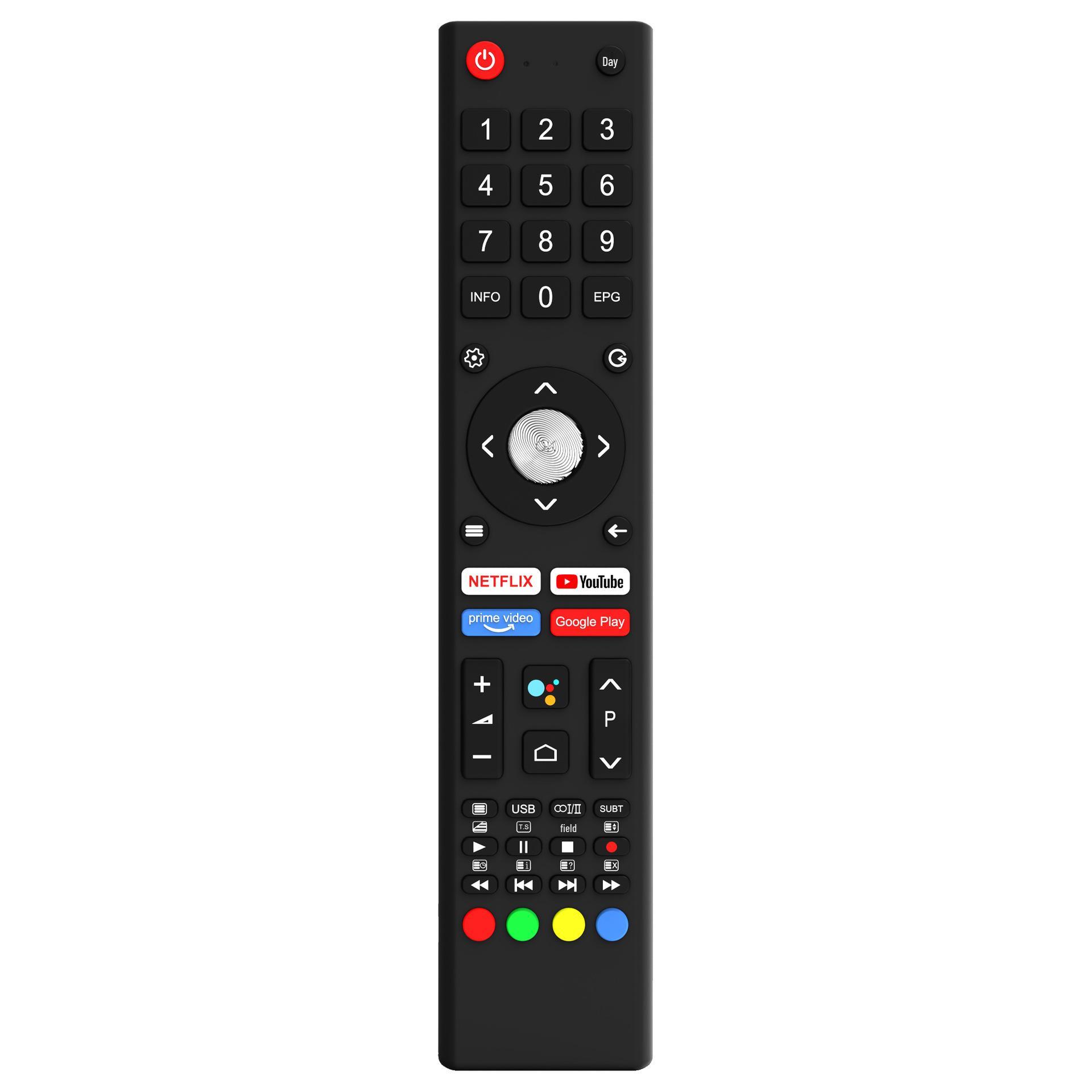 

Пульт дистанционного управления GCBLTV02ADBBT для умных телевизоров CHIQ 21 x 4.3 x 2 cm