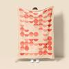 Couverture Couleur Morandi Design Graffiti Botanique Abstrait Minimaliste Scandinave Couverture de Canapé Café Maison Double Usage