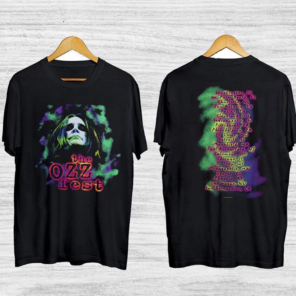 Ozzy Osbourne Music Tour 1997 TShirt Unisex Gift For All Fans S5XL Unisex T-Shirt XXXL