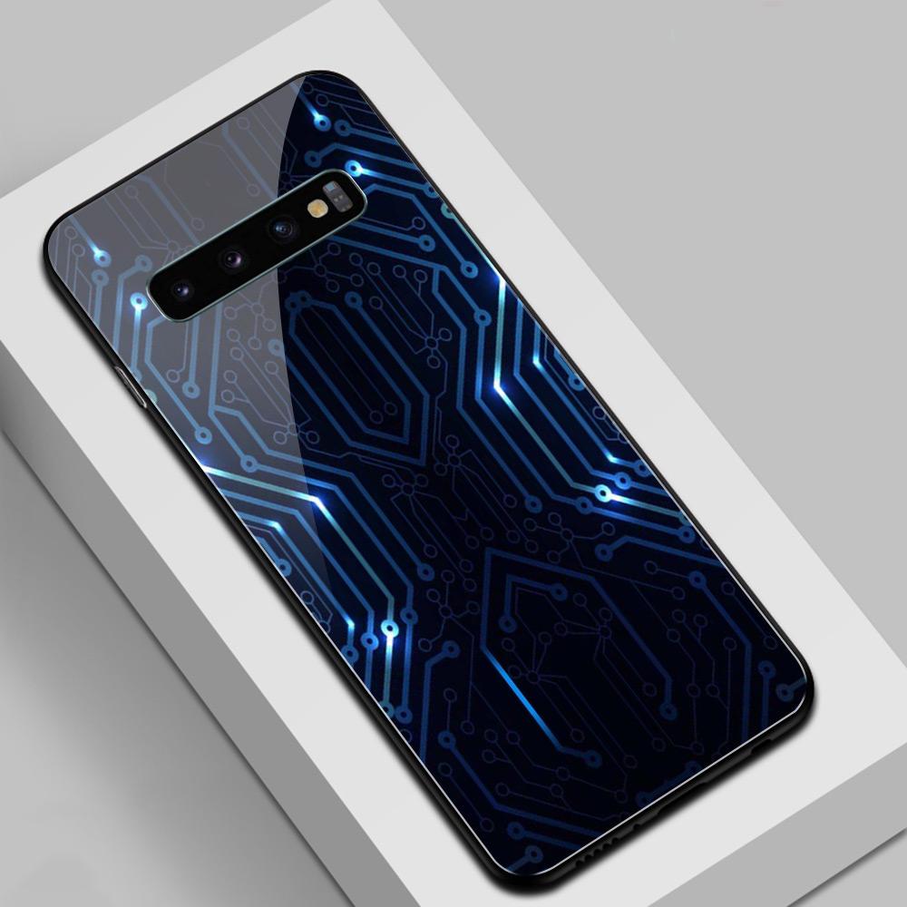 

Чехол для телефона samsung s20 plus, стеклянная задняя крышка, чехол с чипом для Samsung Galaxy S8 S9 S10 s20 S21 S22 Note 8 9 10 plus S10e ultra s22 ultra&Glass case