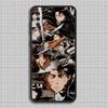 L-Levi A-Ackerman Phone Case For Samsung S23,23,22,30,21,10,9,Note20 Ultra,Lite,Ultra,5G,Plus,FE,Black Soft Case