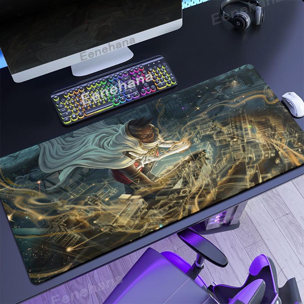 Large Overwatch PC Gamer Cabinet Mouse Pad Cute Pink Keyboard Expansion Pad Laptop Gaming Accessories Desk Mat Kawaii HD Carpet