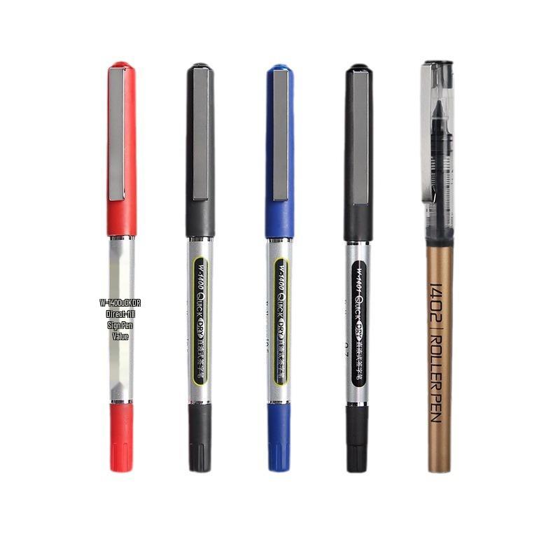 Quick-Dry 0.5mm Needle Tip Direct-Liquid Neutral Pen - 0.7mm Business Signing Pen