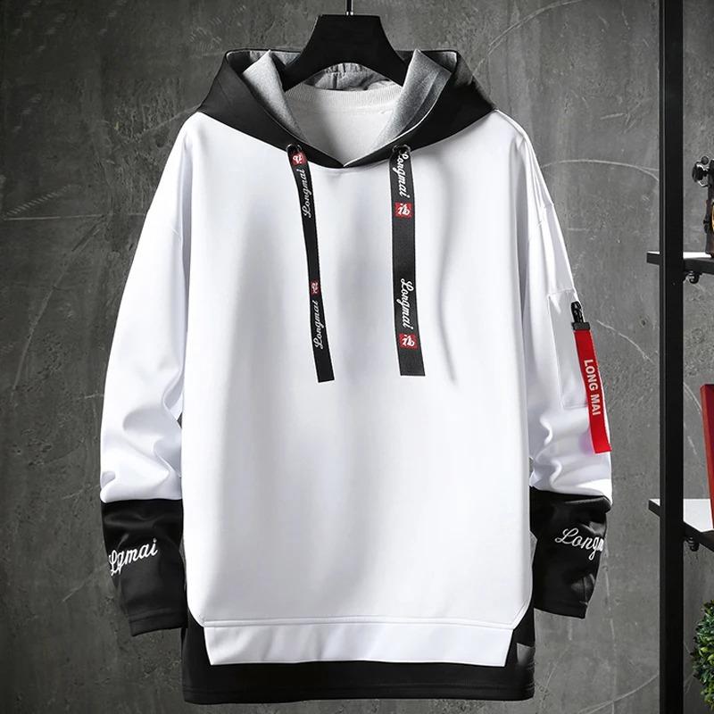 Fashion Men's Hoodies Hip Hop Hooded Sweatshirts Men's Streetwear Casual Outdoor Breathable Pullovers Fashionable