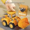 Pull-Back Inertia Engineering Excavator Toy for Kids – Educational Gift for Boys