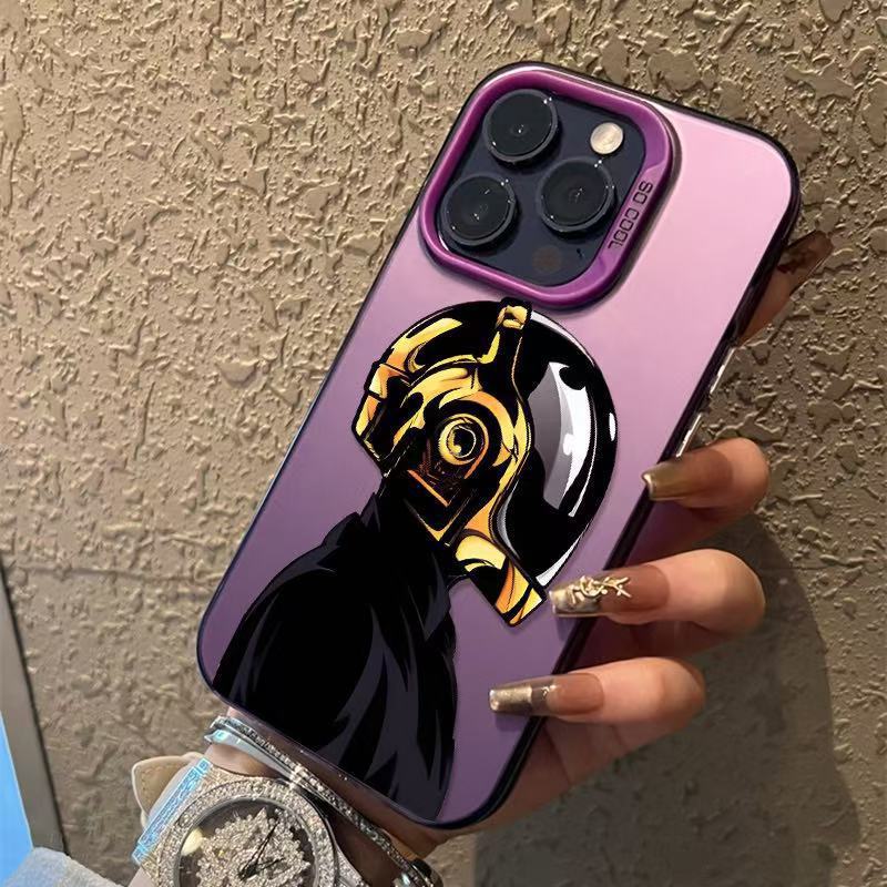 New European and American Applicable Iphone16 Mobile Phone Case Apple 15promax/14 Anti-drop 13pro12 Helmet 11xr