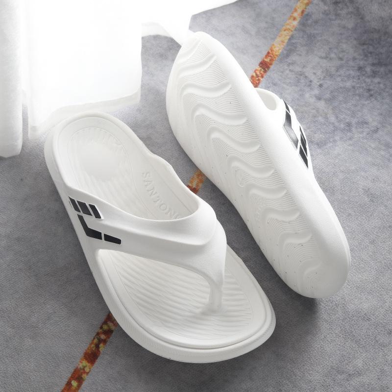

Flip-flops deodorant new platform beach sandals super soft black wear wear-resistant men 44