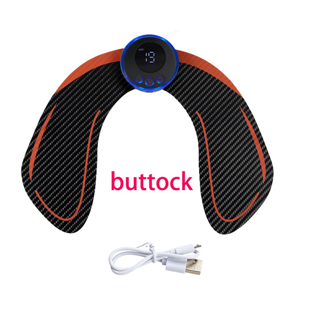 

EMS массаж ягодиц, массажный пластырь для шейного позвонка, 8 режимов, импульсный массажер, многофункциональная массажная наклейка, портативное облегчение боли