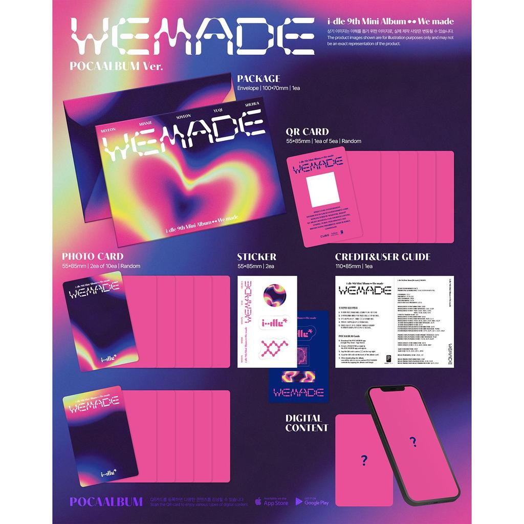 I-dle [We Made] 9° Mini Album - Edizione POCAALBUM