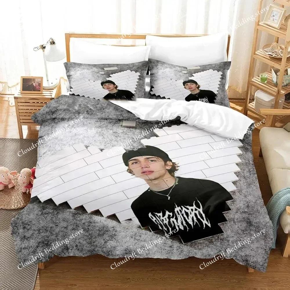 3D Print Vinnie Hacker Bedding Set Duvet Cover Bed Set Quilt Cover Pillowcase Comforter king Queen Size Boys Adult Bedding Set02