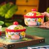 Bowl Household ceramic tableware High value salad bowl Noodle bowl Soup bowl Fruit bowl New large bowl Personal only