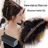 Feather Hair Clip for Women 2024: High-Grade Large Shark Clip for Voluminous or Thin Hair
