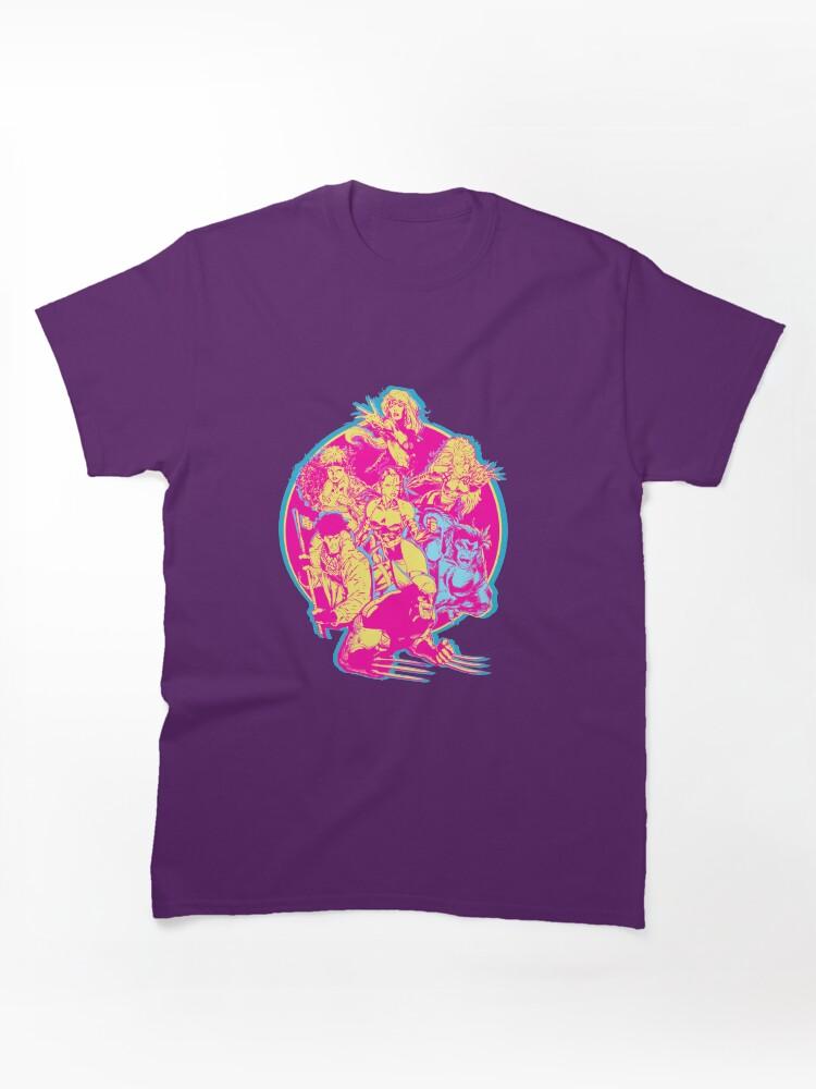Wolverine and the X Men 90’s Retro Jim Lee X-Men Group Classic Unisex T-Shirt
