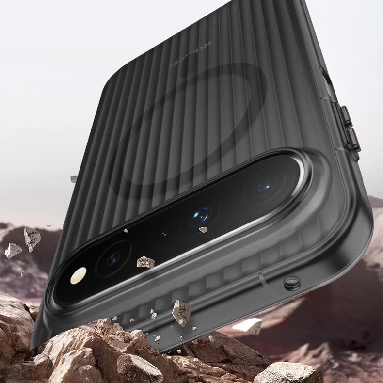 Applicable to Huawei PureXView mobile phone case PureXView anti-drop male and female protective case corrugated ice mist magnetic case