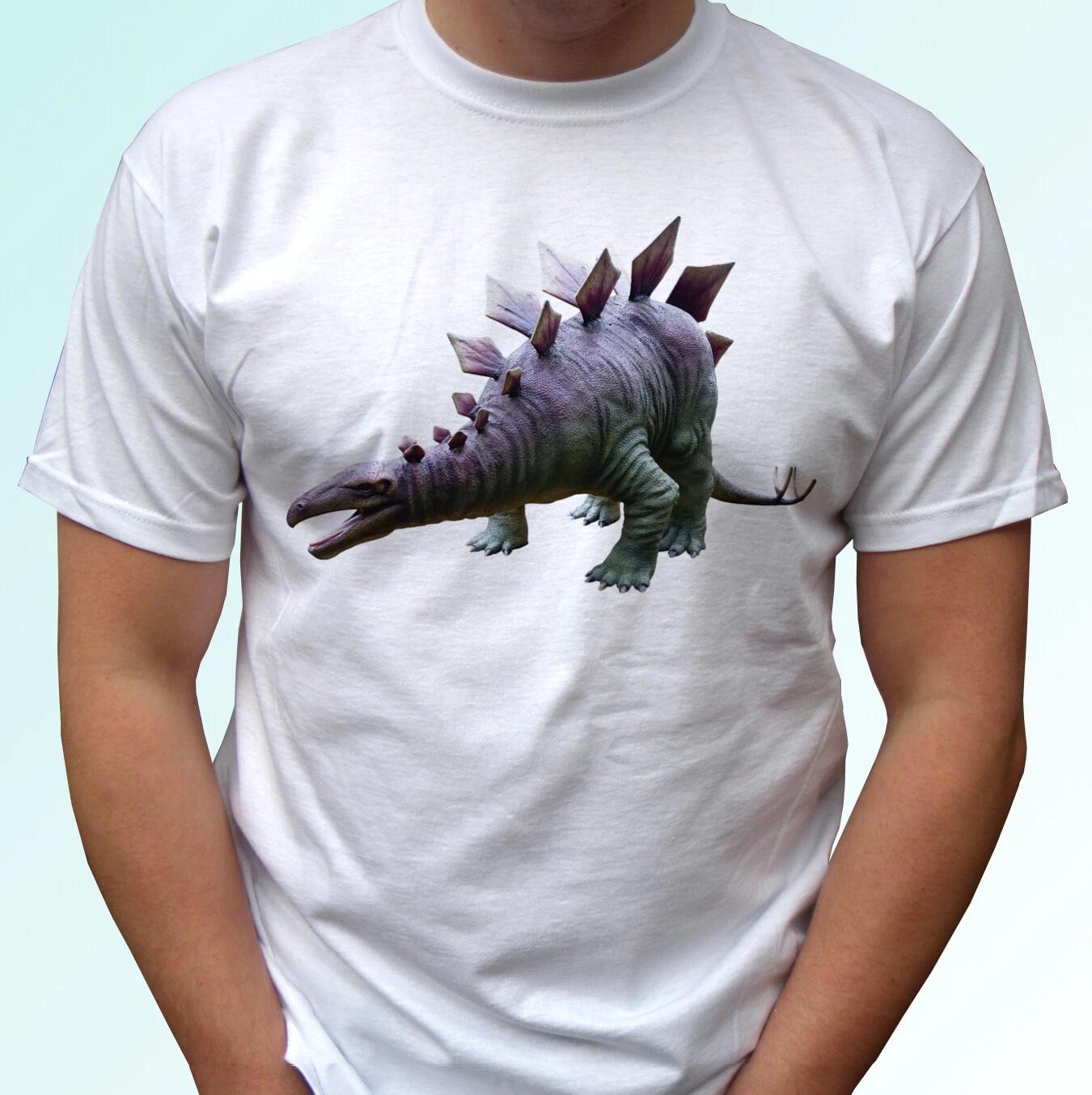 

Dinosaur kids boys T-Shirt stegosaurus tee top animal gift s s kids baby sizes 100