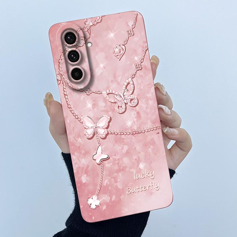 For Samsung Galaxy A37 A57 5G Case Fashion Simplicity Oil Painting Flower Silicone Soft Casing New Design Shockproof Back Cover