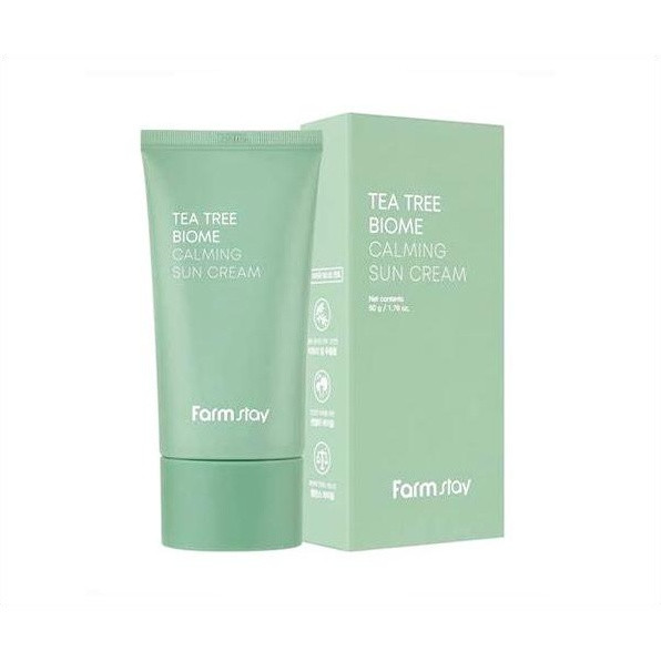 Farmstay Bauernhofaufenthalt (ein) Tea Tree Biome Beruhigende Sonnencreme 50g
