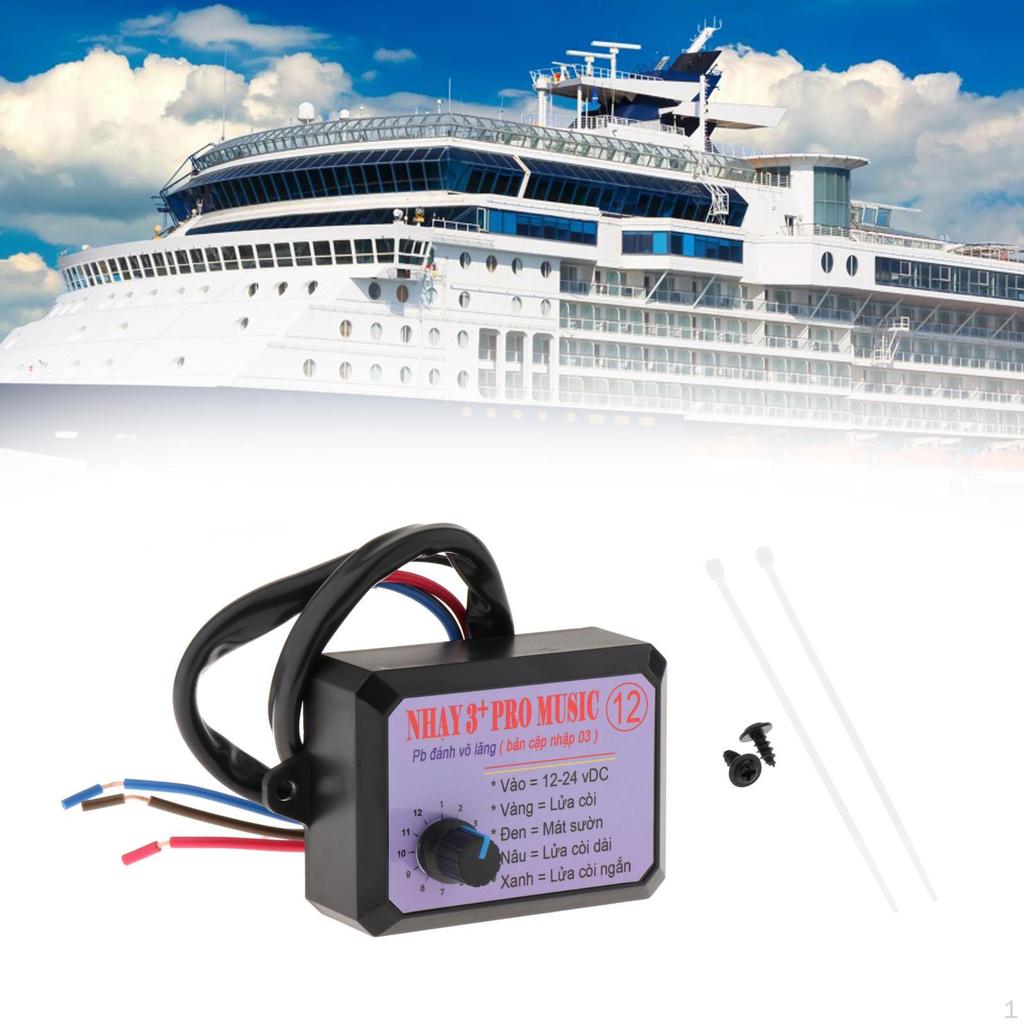 Horn Control Box for Cars and - 12-24V