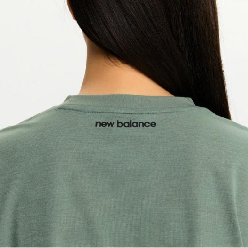 New Balance Tee Nqj Nbnee22433 49 Uni Frozen Small Logo Short Sleeve Tee  