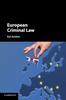 წიგნი European Criminal Law
