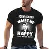 Donny Osmond Shirts Donny Osmond Makes Me Happy T-Shirt Cotton T Shirts High Quality T Shirts W