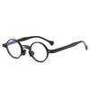 non-polarized Vintage Small Round Sunglasses Women Fashion Double Bridges Trendy Rivets Sun Glasses Punk Shades Beach Travel Streetwear Eyewear