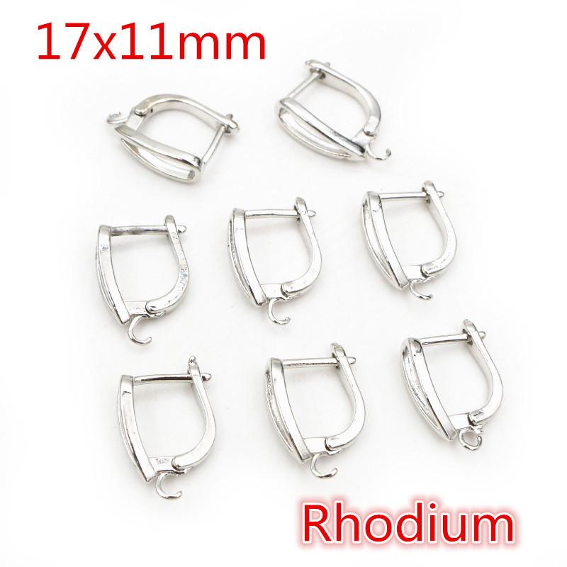 

10pcs 2-Styles Bronze French Earring Hooks Lever Back Open Loop Setting for DIY Earring Clips Clasp Jewelry Making Accessories
