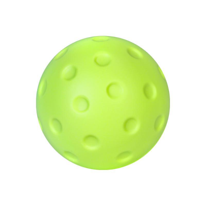 Silent Pickleball Balls Quiet Foam Pickleballs Practice Balls With Exact Real Ball Bounce Soft Pu Pickleball Ball For Indoor Use