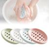 Flexible Soap Holder Hollow Design Soap Dish Bathtub Kitchen Soap Saver Drainer Sponges Scrubber Display Bathroom Products