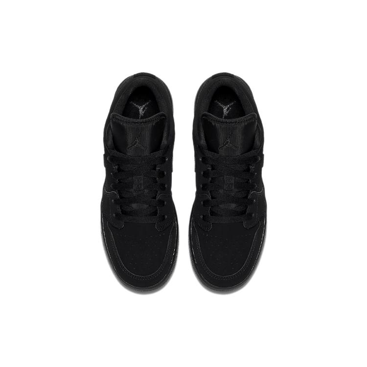 Jordan 1 Low GS Triple Black 553560-056