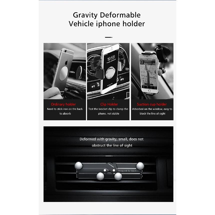 Автомобільний тримач для телефону Gravity Підставка для мобільного телефону Підтримка GPS Telefon Mount для iPhone 12 13 Pro Max Тримач для зарядки мобільного телефону Xiaomi
