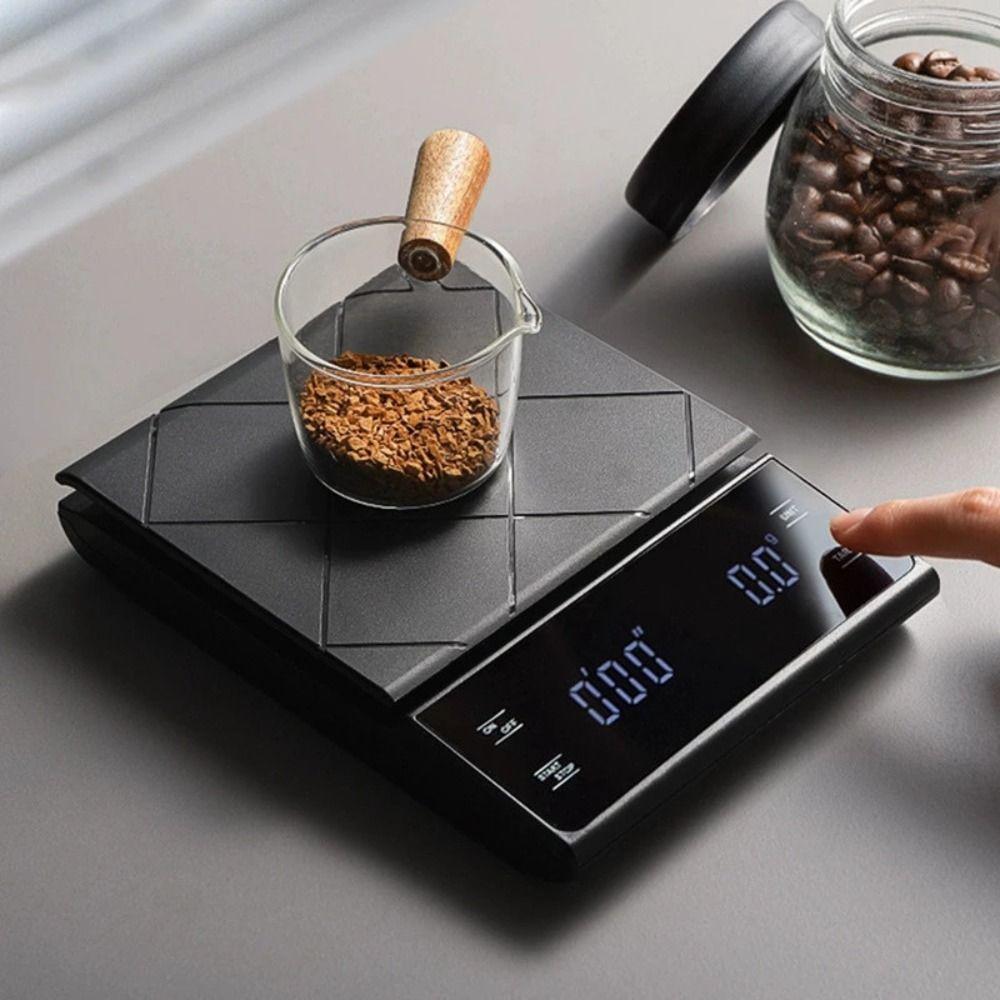 Portable Electronic Scale LED Screen Kitchen Food Scale Digital Coffee Scale  Household