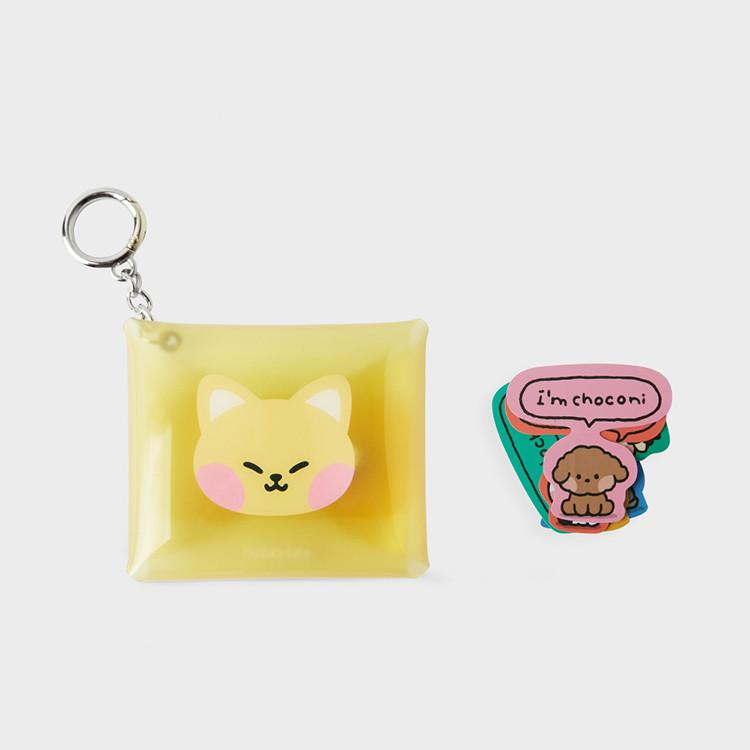 Line Friends Minini School Chichini Pouch Набор наклеек — фото 5